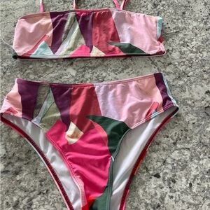 Colorful Abstract Bikini Set